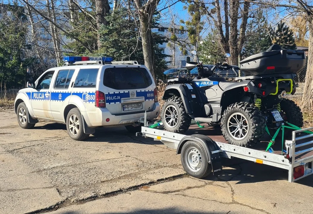 Nowy quad dla policjantów z Lądka - Zdjęcie główne