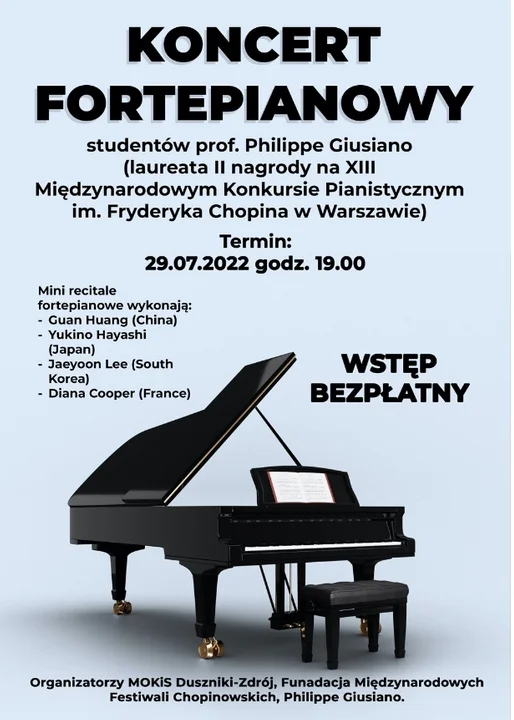 W Teatrze Zdrojowym w Dusznikach-Zdroju odbędzie się koncert fortepianowy - Zdjęcie główne