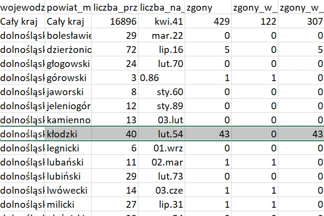 Kłodzko. Błąd w covidowych statystykach? - Zdjęcie główne