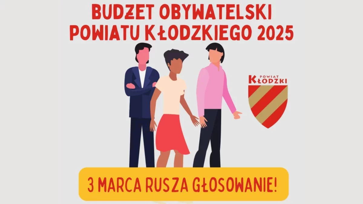 Ruszyło głosowanie na Budżet Obywatelski Powiatu Kłodzkiego 2025 - Zdjęcie główne