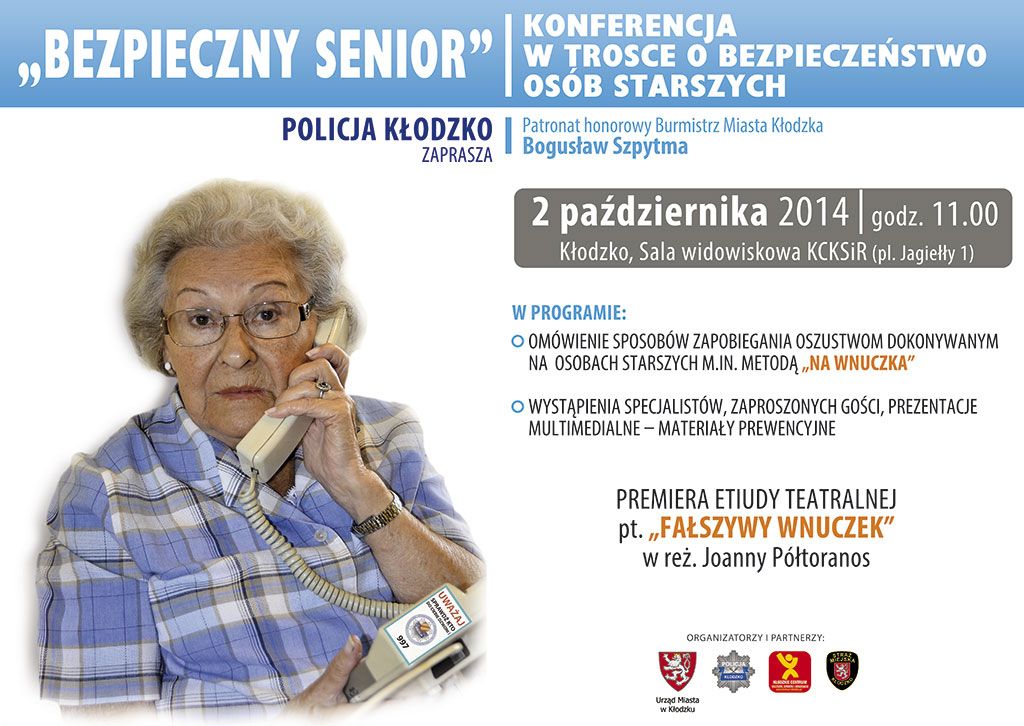 Konferencja ,,Bezpieczny Senior" - Zdjęcie główne