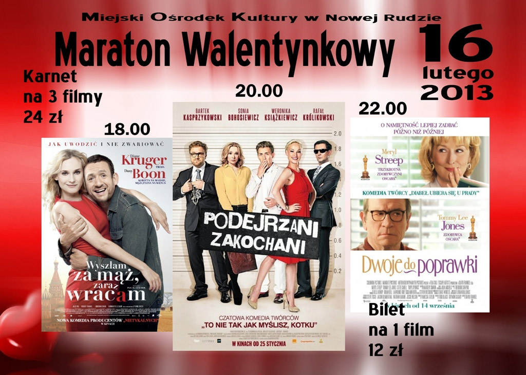 Maraton "walentynkowy" - Zdjęcie główne