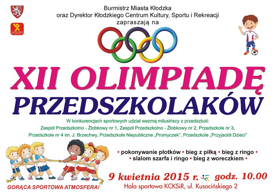 Olimpiada Przedszkolaków - Zdjęcie główne