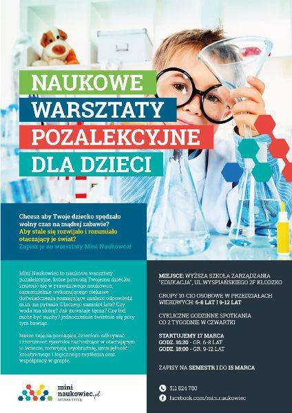 Naukowe warsztaty pozalekcyjne - Zdjęcie główne