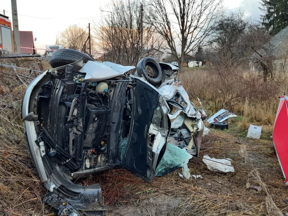 Wypadek w Jeleniowie. Inspekcja Transportu Drogowego pomaga policji - Zdjęcie główne