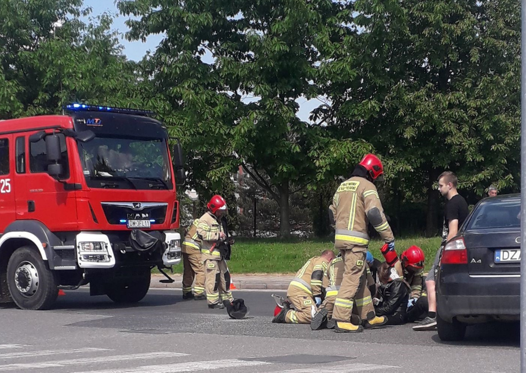 Kłodzko. Dwie osoby trafiły do szpitala! - Zdjęcie główne