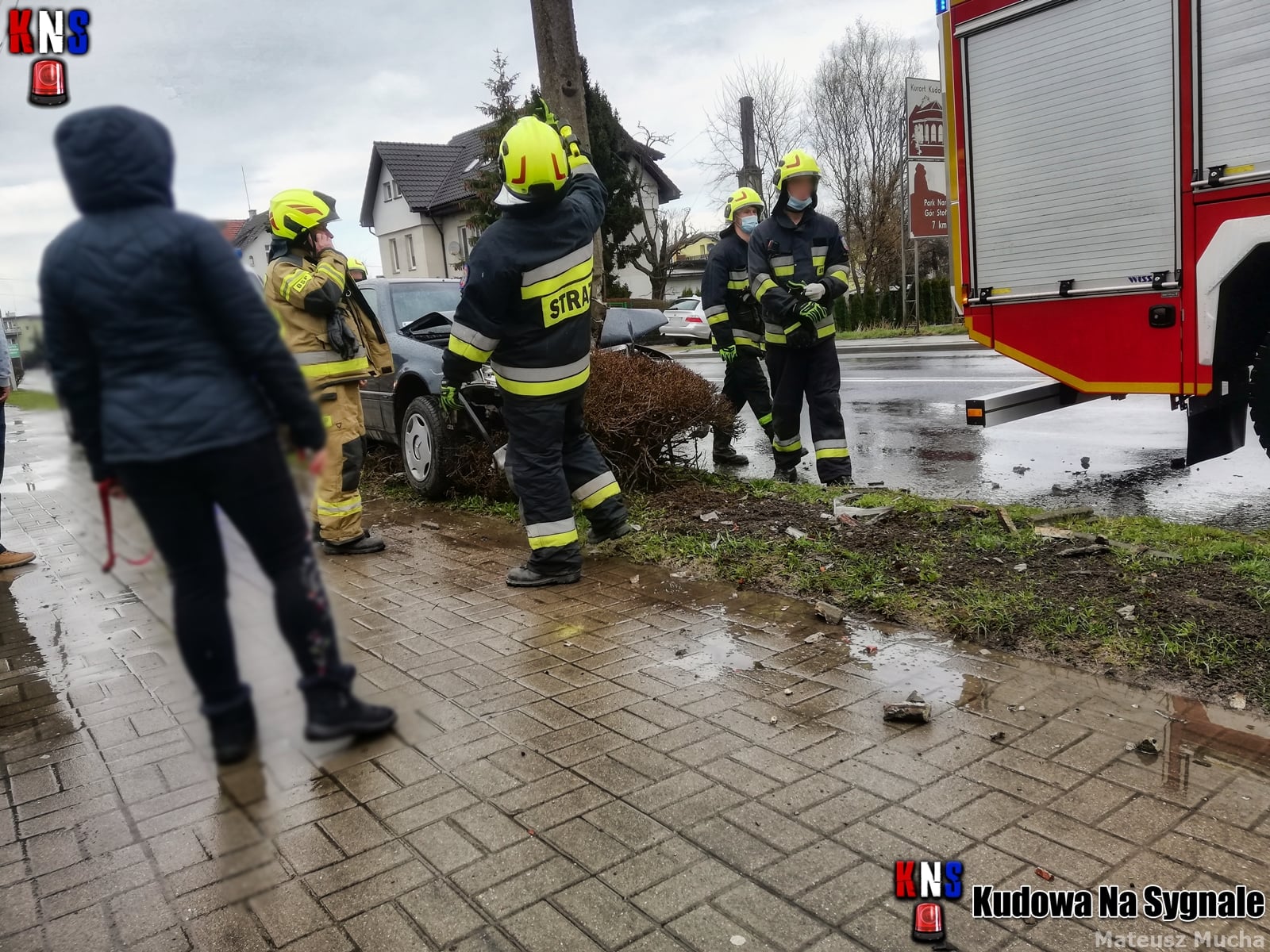 Kudowa-Zdrój: Mężczyzna uciekł z miejsca zdarzenia 