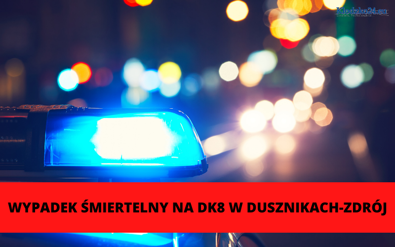 Duszniki-Zdrój: Śmiertelny wypadek na DK8 - Zdjęcie główne