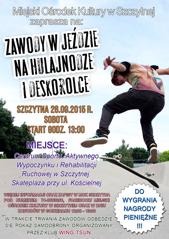 Szczytna na deskorolce - Zdjęcie główne