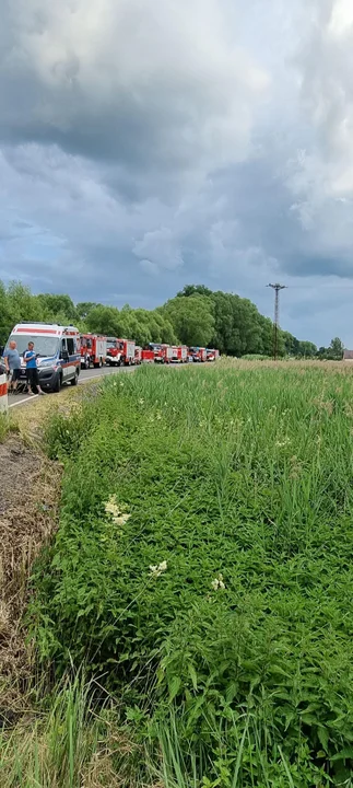 Wypadek autokaru w Ścinawce Górnej [ZDJĘCIA] - Zdjęcie główne