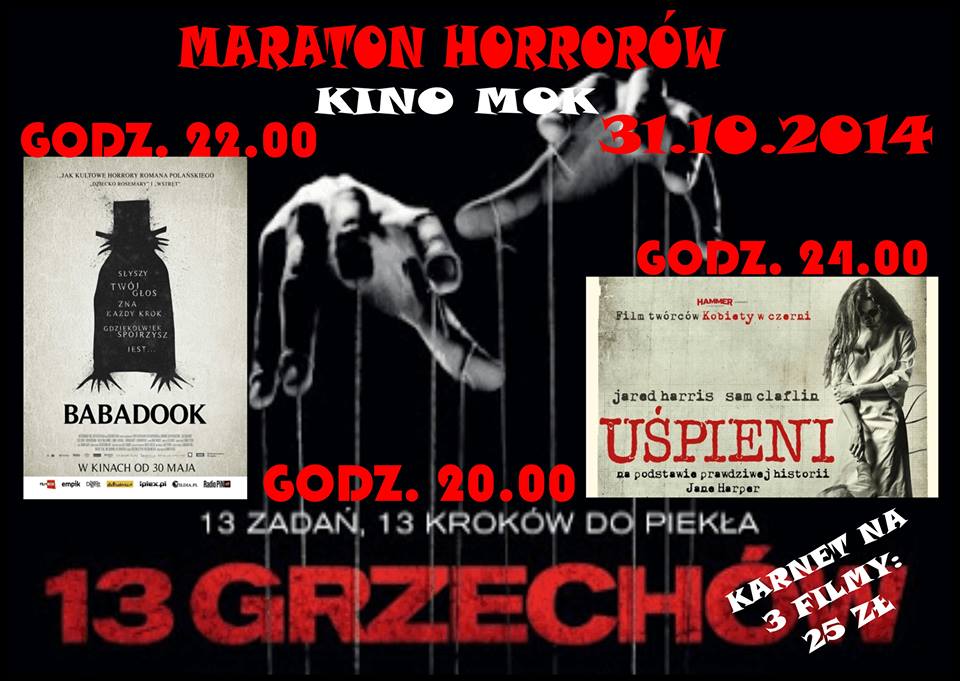 Maraton Horrorów w MOKu - Zdjęcie główne