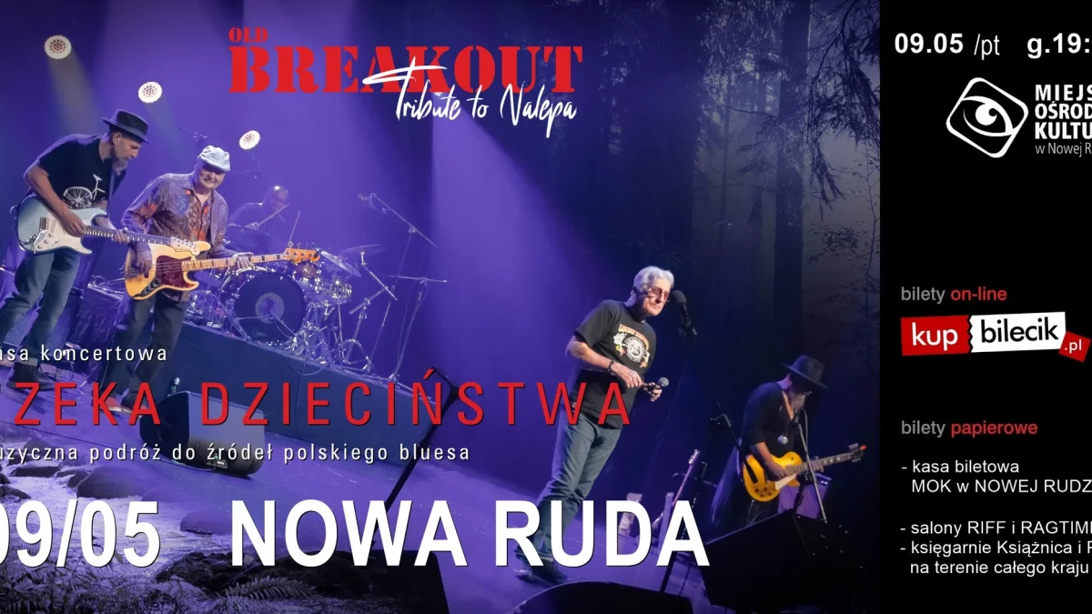 Powrót legendy: Koncert Old Breakout w noworudzkim MOK-u - Zdjęcie główne