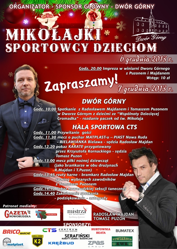 Mikołajki -  Sportowcy Dzieciom - Zdjęcie główne