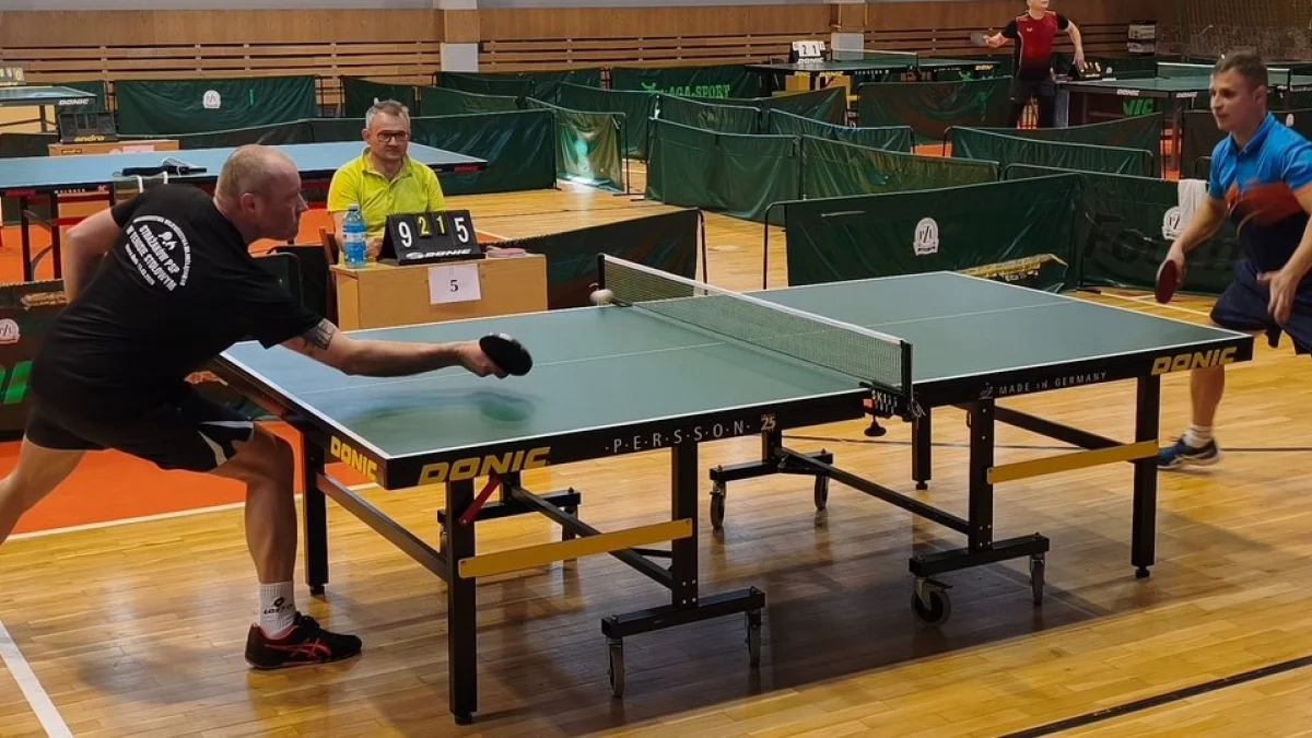 Nowa Ruda. Mistrzostwa Województwa Dolnośląskiego Strażaków PSP w Tenisie Stołowym [galeria]