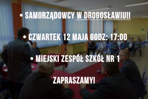 Spotkanie z samorządowcami w Drogosławiu - Zdjęcie główne