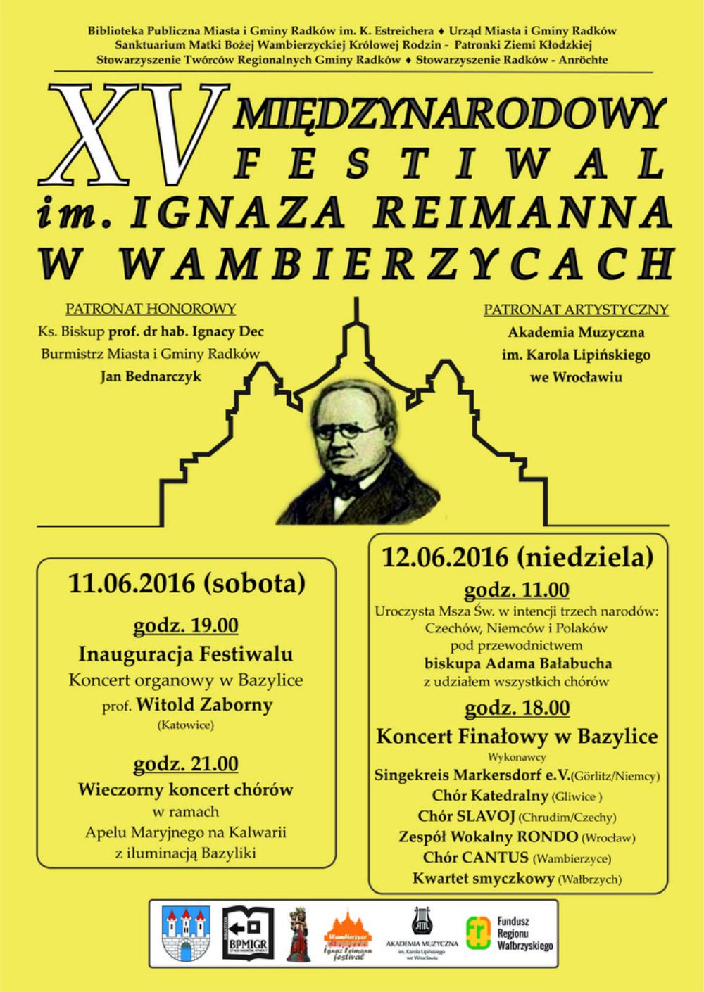 XV Międzynarodowy Festiwal im. Ignaza Reimanna - Zdjęcie główne