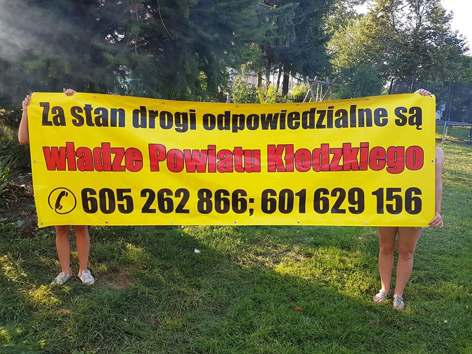 Żądają remontu drogi - Zdjęcie główne