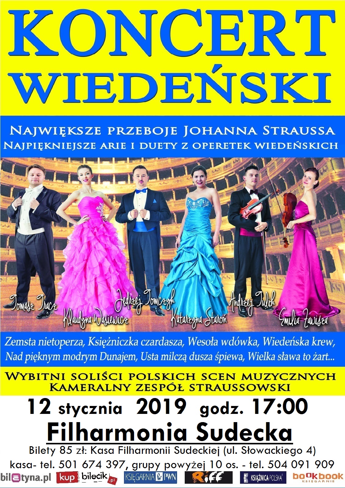 Koncert Wiedeński w Filharmonii Sudeckiej - Zdjęcie główne