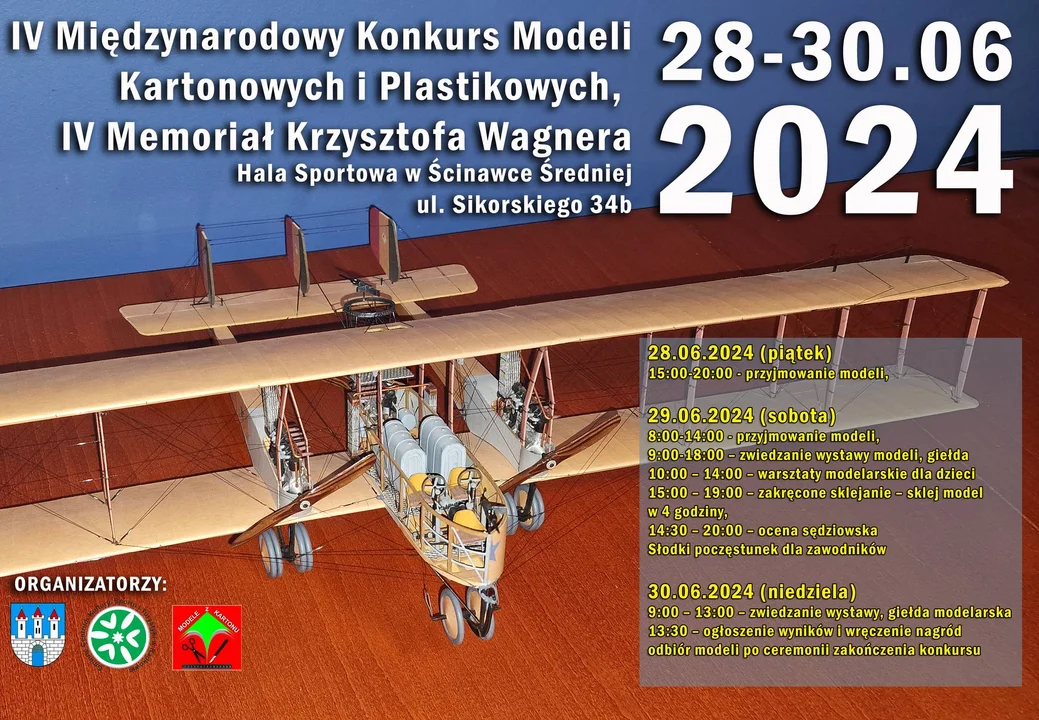 Międzynarodowy Konkurs Modeli Kartonowych i Plastikowych w Ścinawce Średniej - Zdjęcie główne