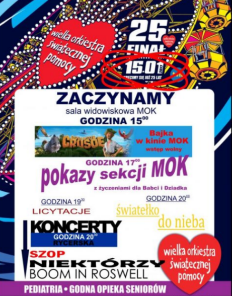 25 Finał WOŚP	 - Zdjęcie główne