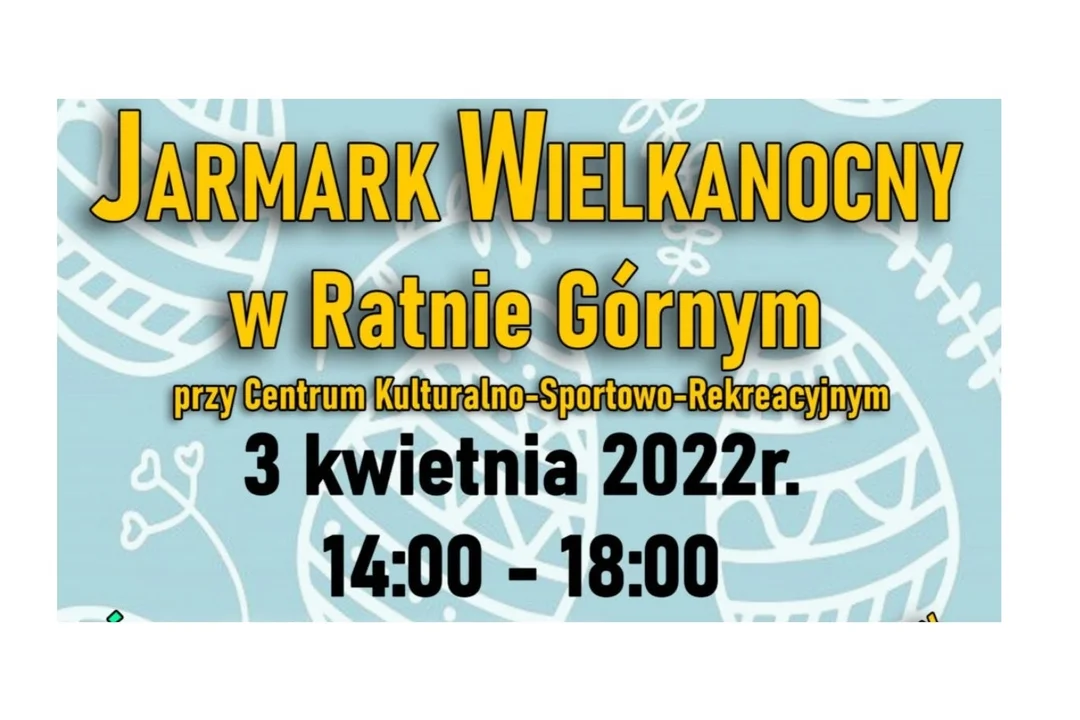 Gmina Radków. Jarmark Wielkanocny w Ratnie Górnym - Zdjęcie główne