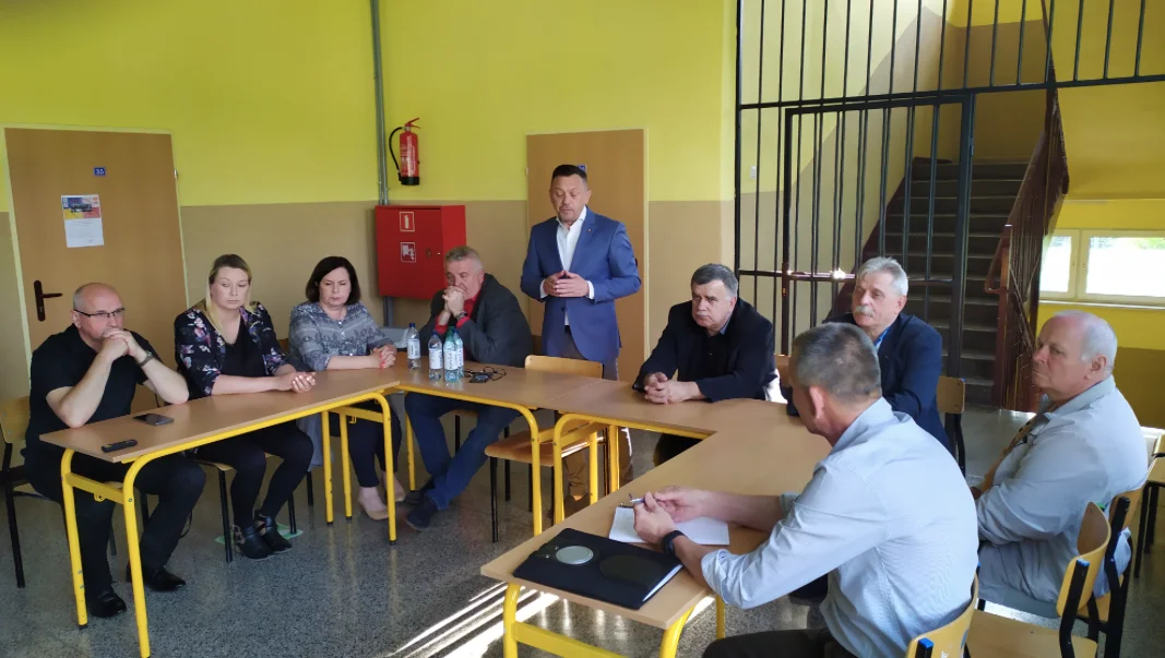 Spotkanie samorządowców z mieszkańcami Drogosławia - Zdjęcie główne