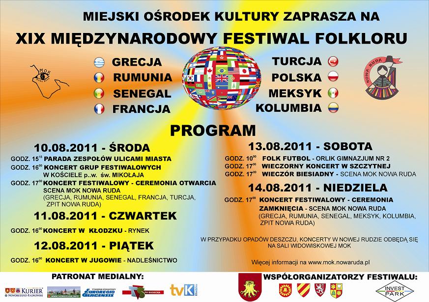 XIX Międzynarodowy Festiwal Folkloru - Zdjęcie główne