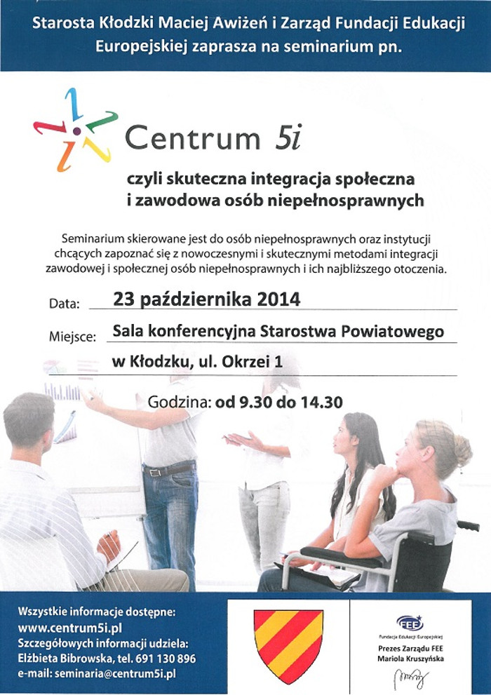 Seminarium Centrum 5i - Zdjęcie główne