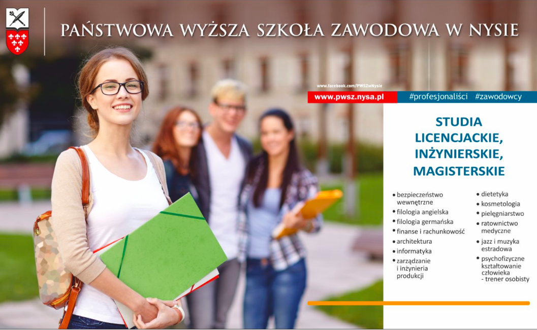 Rekrutacja na studia w PWSZ w Nysie - Zdjęcie główne