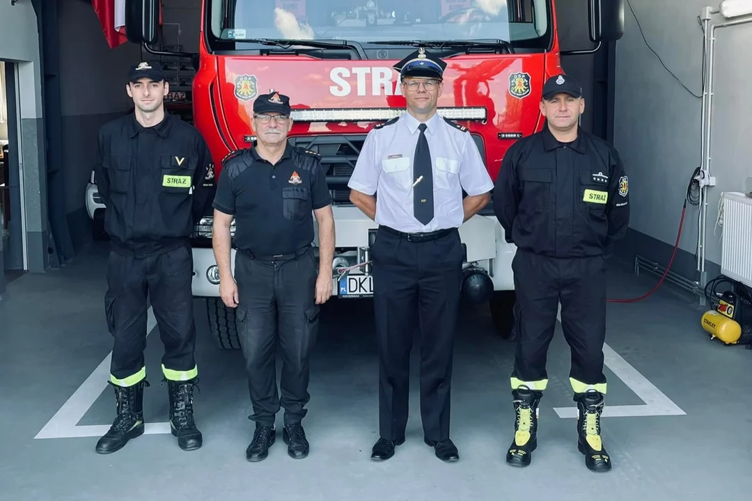 Nowa Ruda. Zastępca Komendanta Wojewódzkiego PSP odwiedził noworudzkich strażaków - Zdjęcie główne