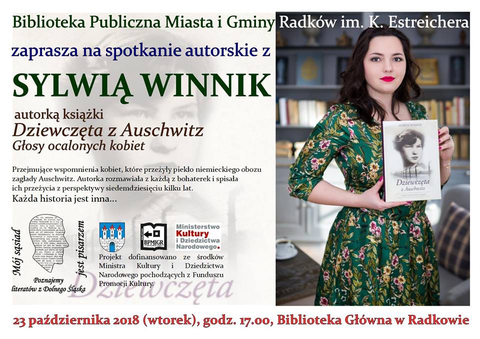 Spotkanie autorskie w bibliotece - Zdjęcie główne