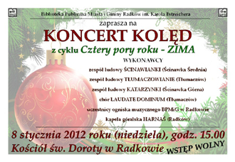 Koncert kolęd - Zdjęcie główne