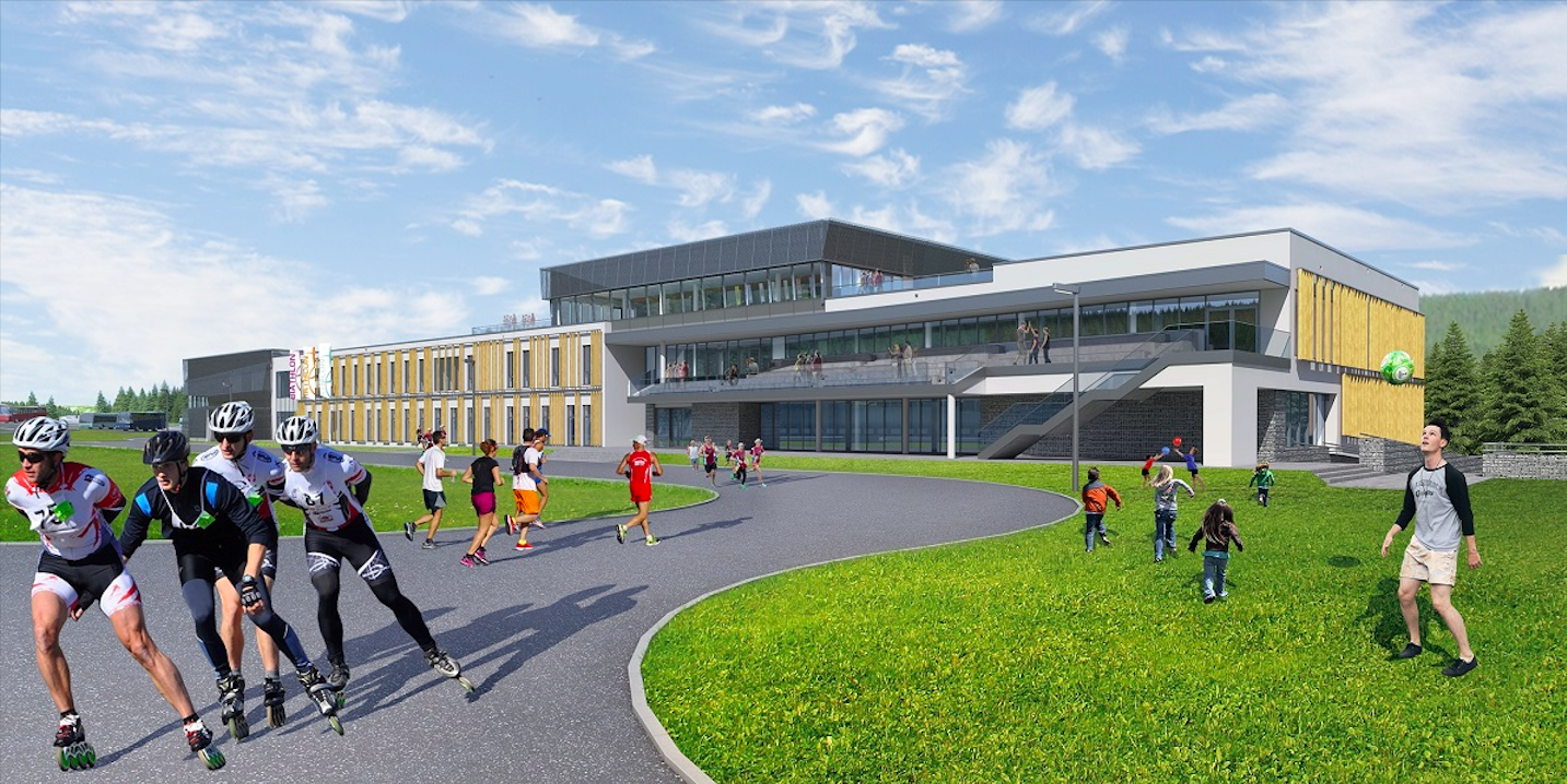 Gotowy obiekt będzie przeznaczony zarówno dla profesjonalnych sportowców, jak i amatorów 