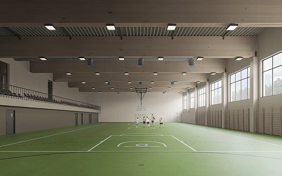 Tak będzie wyglądała hala sportowa w Radkowie - Zdjęcie główne