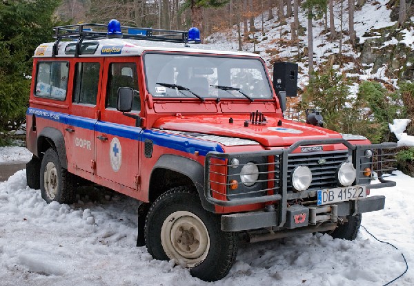 Wypadek turystki w górach - Zdjęcie główne