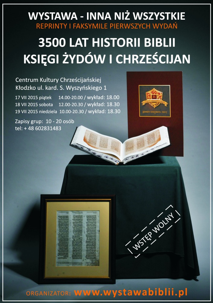 Wystawa Biblii - Zdjęcie główne