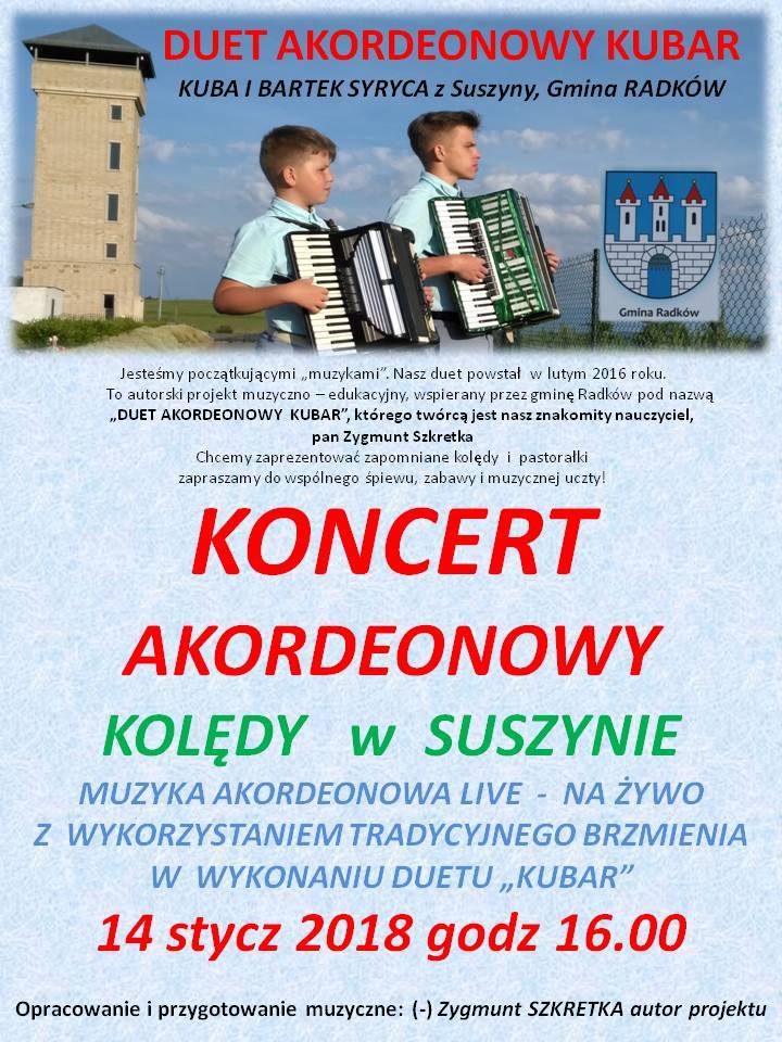 Koncert akordeonowy - Zdjęcie główne