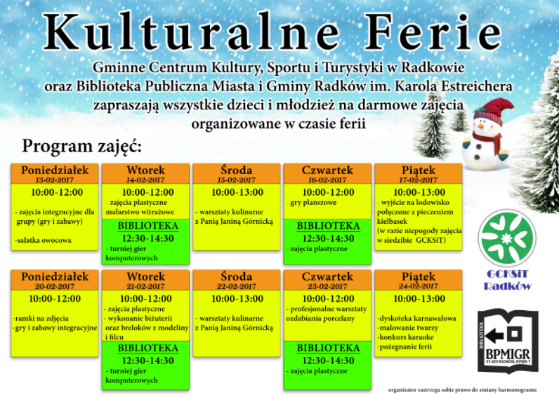 Kulturalne ferie - Zdjęcie główne