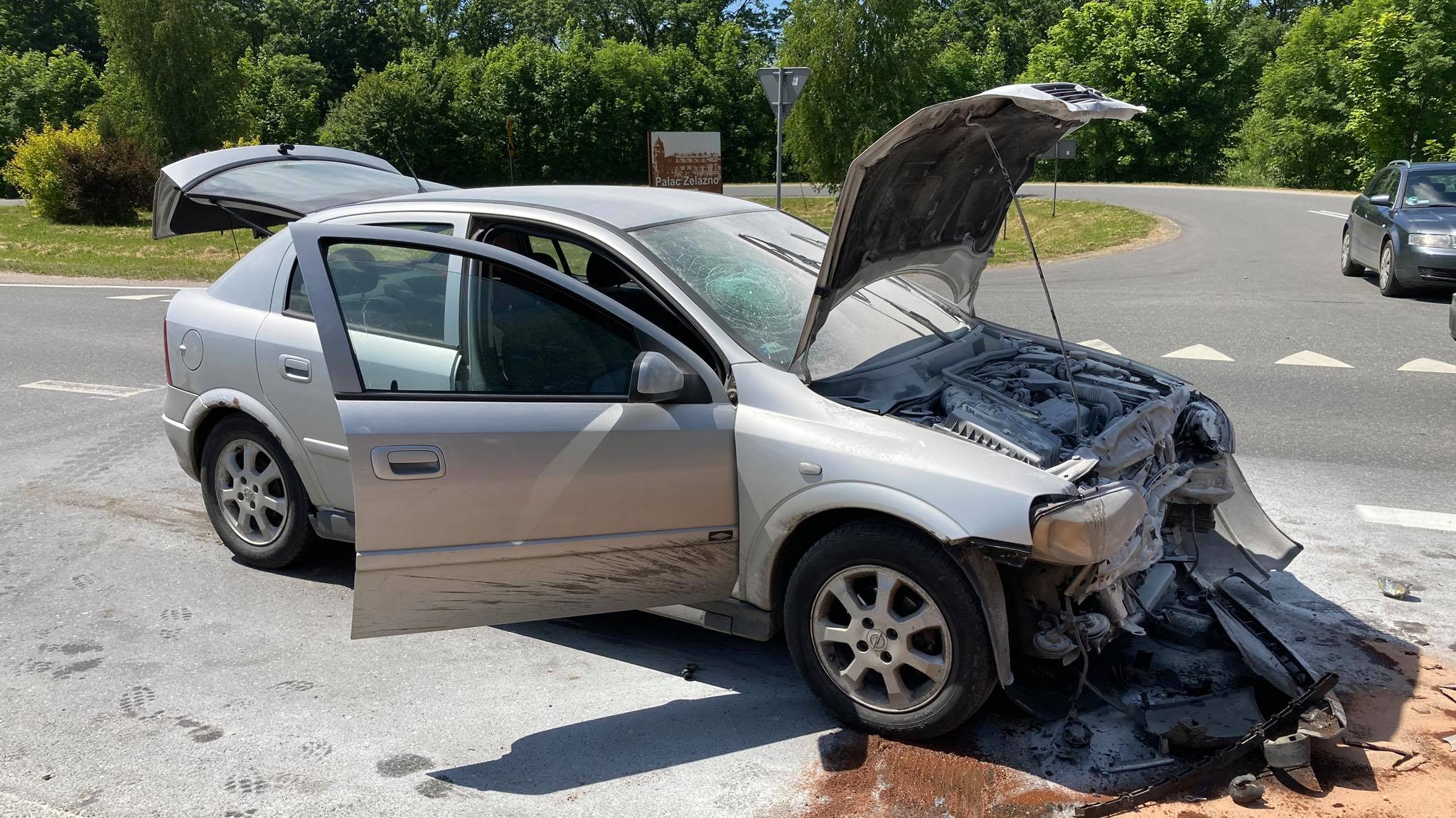 Zderzyły się Volkswagen i Opel