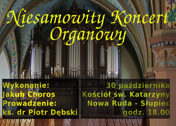 Koncert organowy - Zdjęcie główne