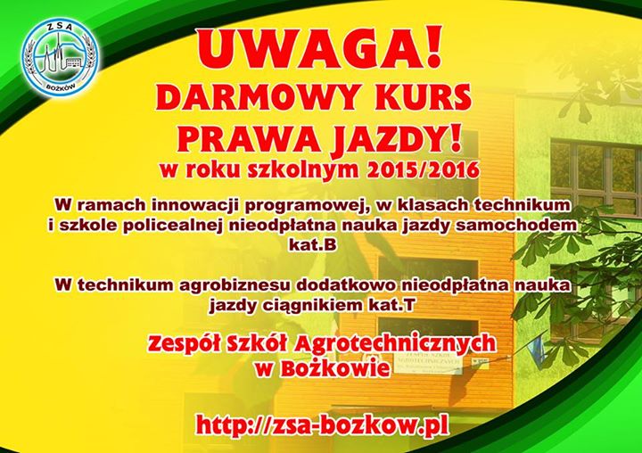 Darmowe prawo jazdy - Zdjęcie główne