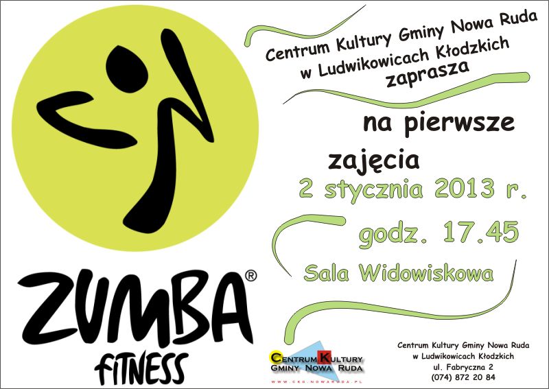 Zumba w CKGNR - Zdjęcie główne