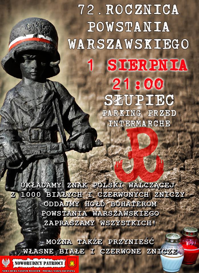 72. rocznica Powstania Warszawskiego - Zdjęcie główne