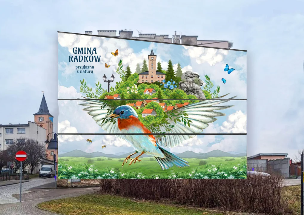 W Radkowie powstanie mural. Będzie kolorowo - Zdjęcie główne