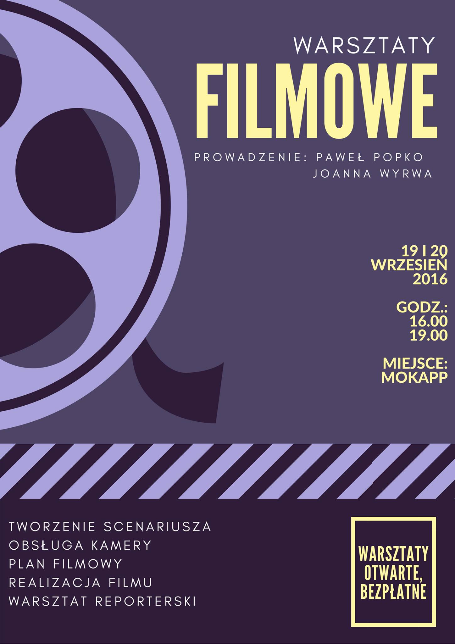 Warsztaty filmowe  - Zdjęcie główne