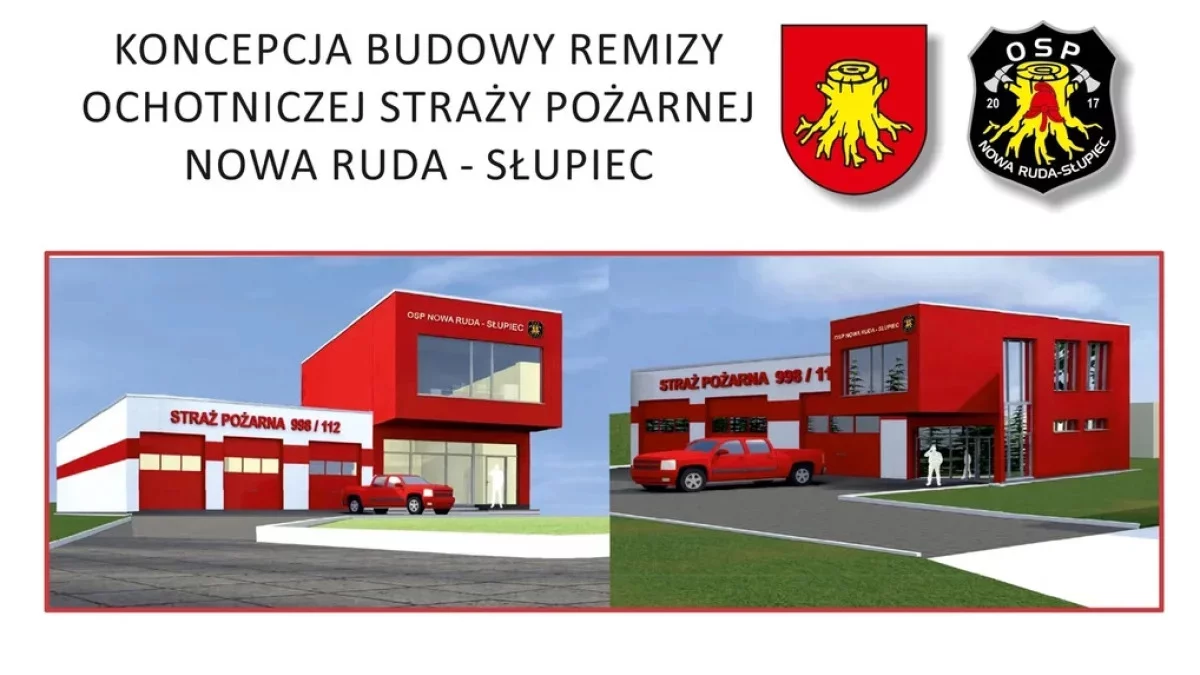 Nowa Ruda. Aż 8 ofert na budowę nowej remizy OSP w Słupcu - Zdjęcie główne