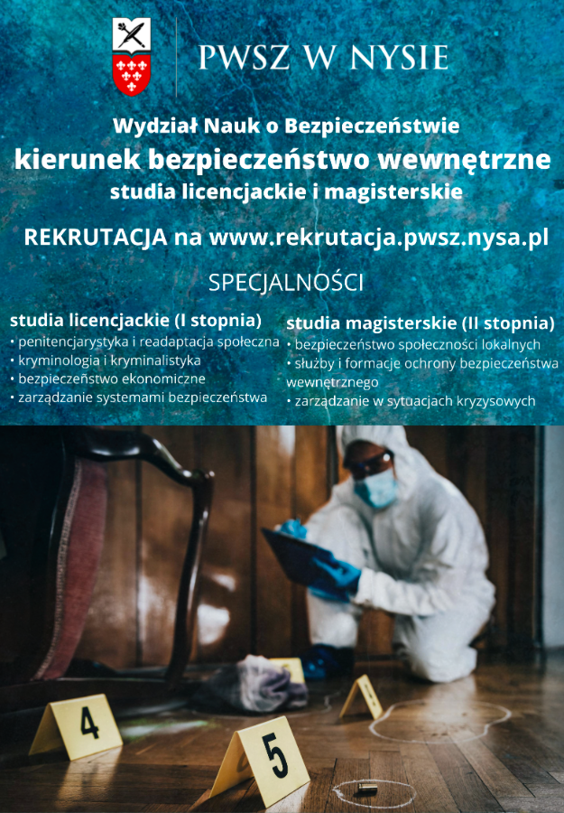 Studia na kierunku bezpieczeństwo wewnętrzne - Zdjęcie główne