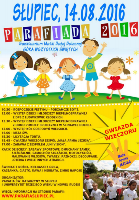 Parafiada 2016  - Zdjęcie główne