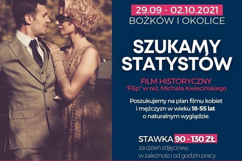 Bożków: Zagraj w filmie - statyści poszukiwani - Zdjęcie główne