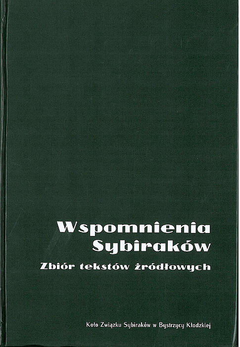 Wspomnienia Sybiraków - Zdjęcie główne